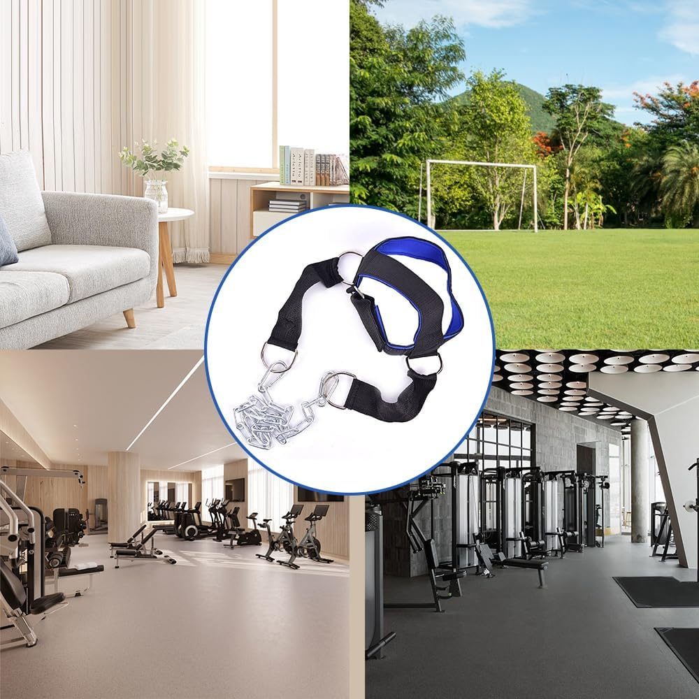 Neck Head Harness,Weight Lifting Training,Head Strap,Support Neck Strengthener,Neck Workout,Weight Lifting Head Harness,For Weight Lifting,Gym,Fitness Training image number 4