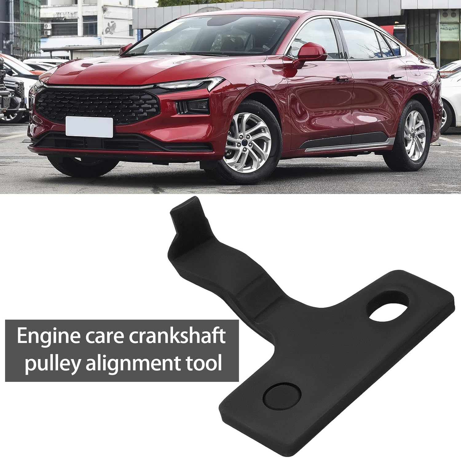 Be in Your Mind 1PC Crankshaft Pulley Alignment Tool Crankshaft Vibration Dampener Alignment Tool Compatible with Ford B-Max 1.5 1.6 Compatible with Ecoboost Replacement Part 303-1550 image number 3