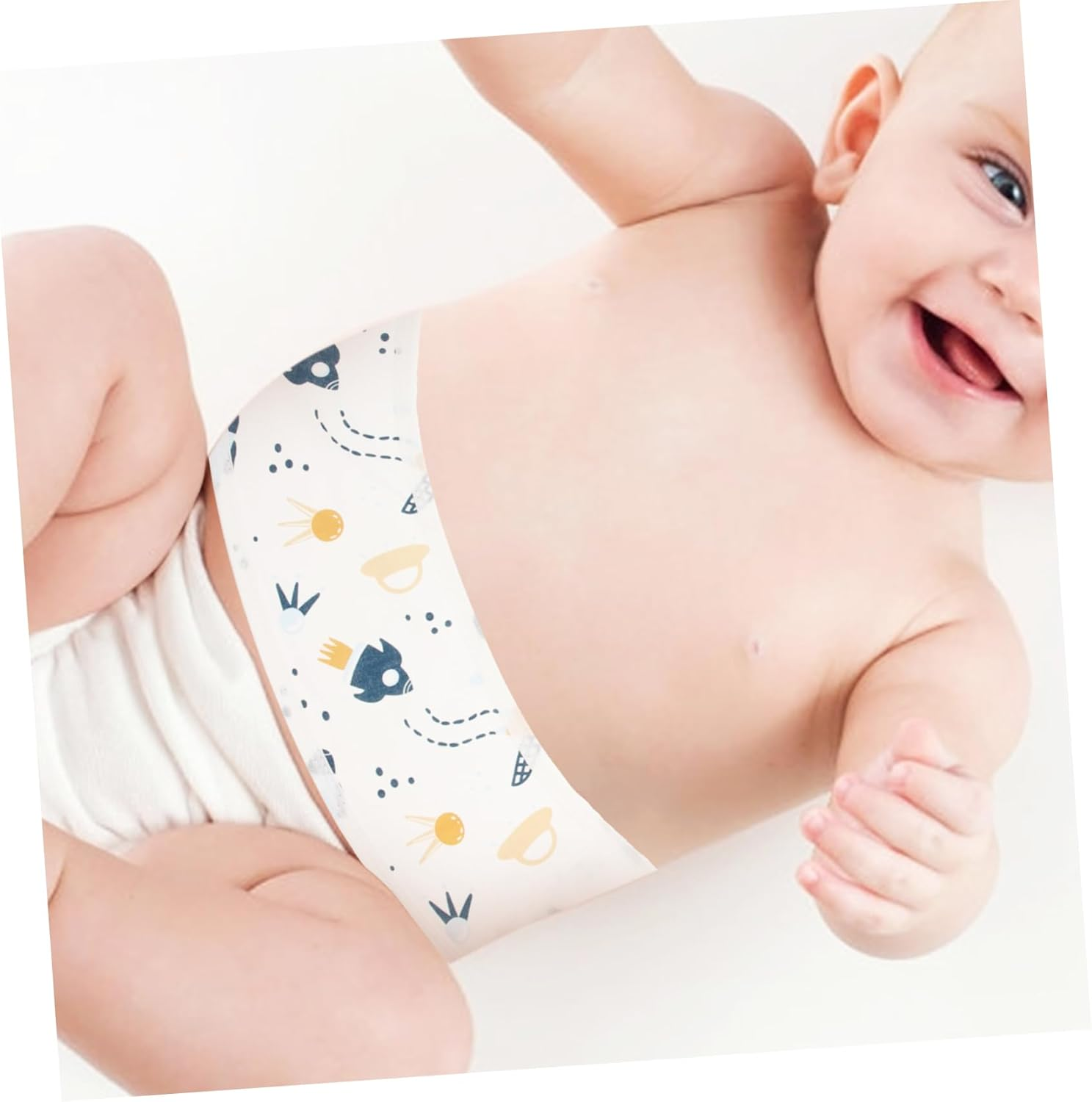 Kisangel 4Pcs Belly Protector Postpartum Pregnancy Belly Band Cotton Material for Newborns Umbilical Hernia Belt image number 2