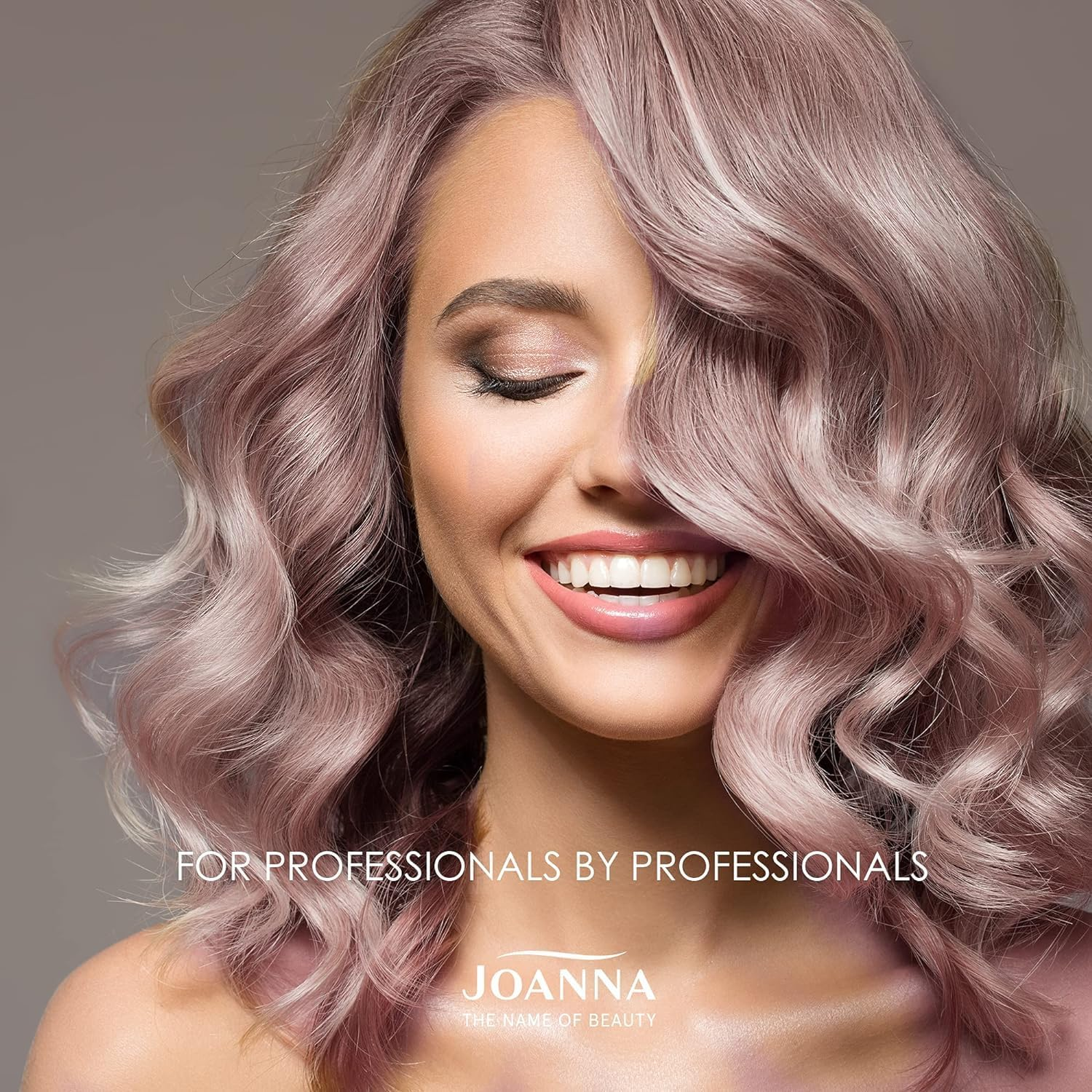 JOANNA Professional Color Boost Complex - Shampoo and Conditioner Set for Women - Colour-Improving - Neutralisation of Unwanted Yellow Tones - Pink-Grey & Warm Colour Pink image number 2