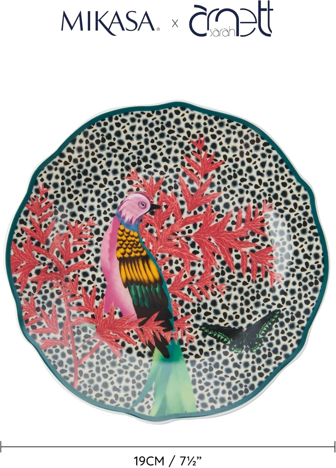Mikasa X Sarah Arnett Porcelain Side Plates, Set of 4, 19Cm image number 2