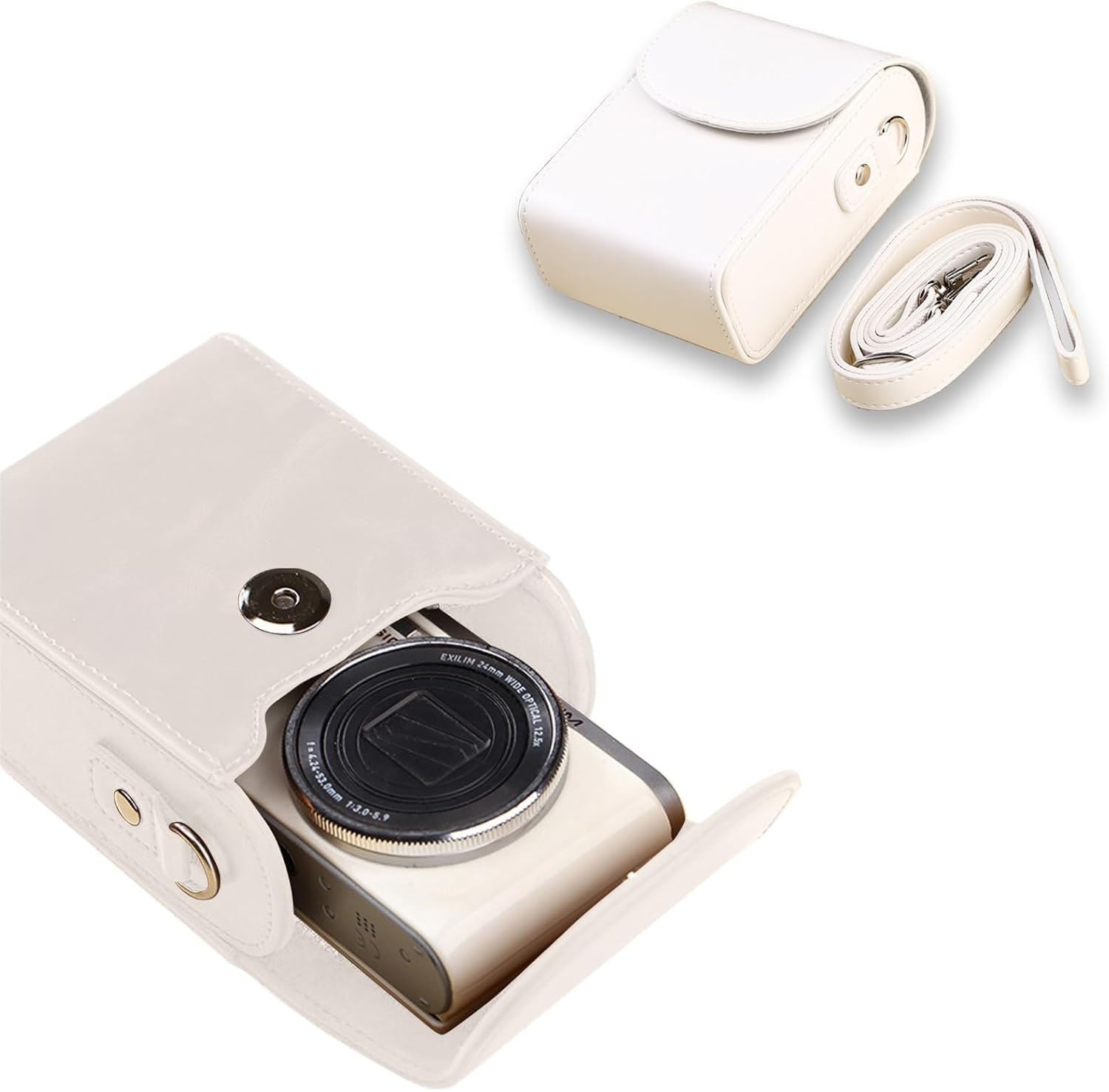 NOUKAJU Case for KODAK PIXPRO FZ55, Camera Protective Cover,Drop-Proof,Portable Travel Carrying Protective Storage Case,Protective Case for KODAK PIXPRO FZ55 Digital Camera(Black)