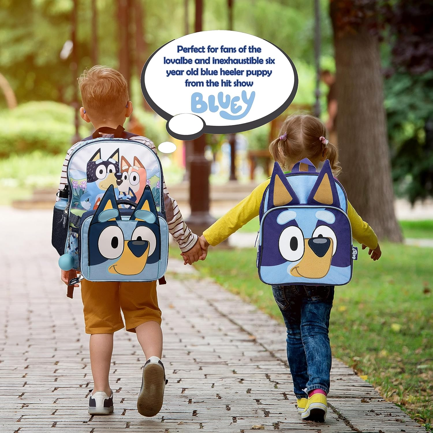AI ACCESSORY INNOVATIONS Boys & Girls 12&rdquo; Mini Backpack, School Bag for Pre-School & Kindergarten, Features Front Pocket image number 2