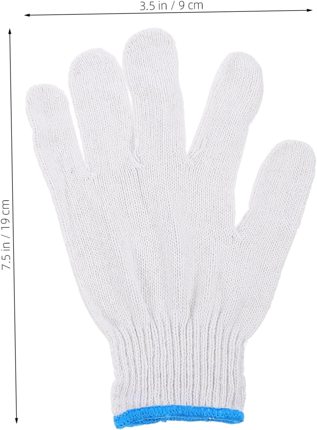 Sosoport 20Pairs Heavy Duty Gardening Gloves for Men and Women Cotton Work Gloves Comfortable Grip for Garden Household and Outdoor Tasks image number 2