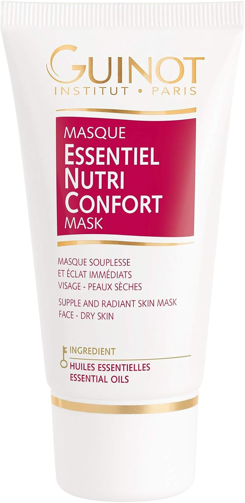 Guinot 50Ml Masque Essentiel Nutrition Confort Instant Radiance Moisturizing Mask Dry Skin image number 1