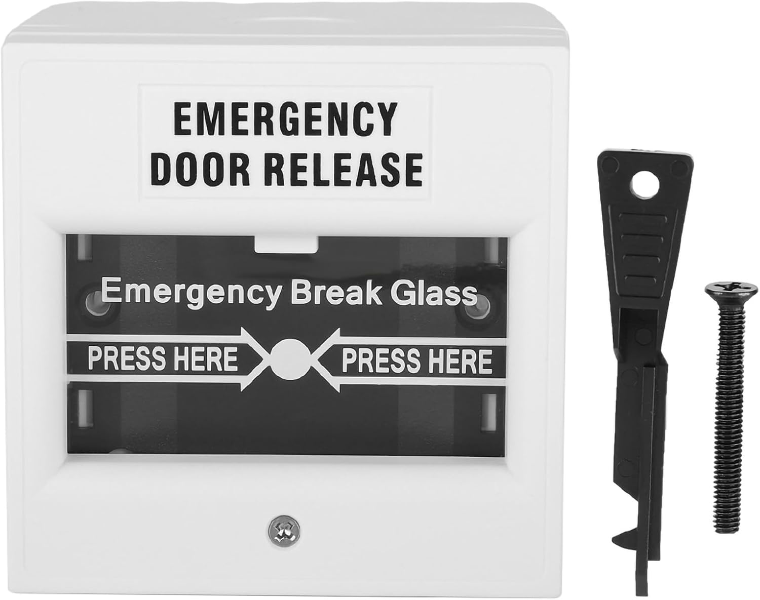 Emergency Security Door Opener Fire Alarm Glass Break Alarm Button, Support Electric Control, Fireproof Material, for Home or Mall image number 5
