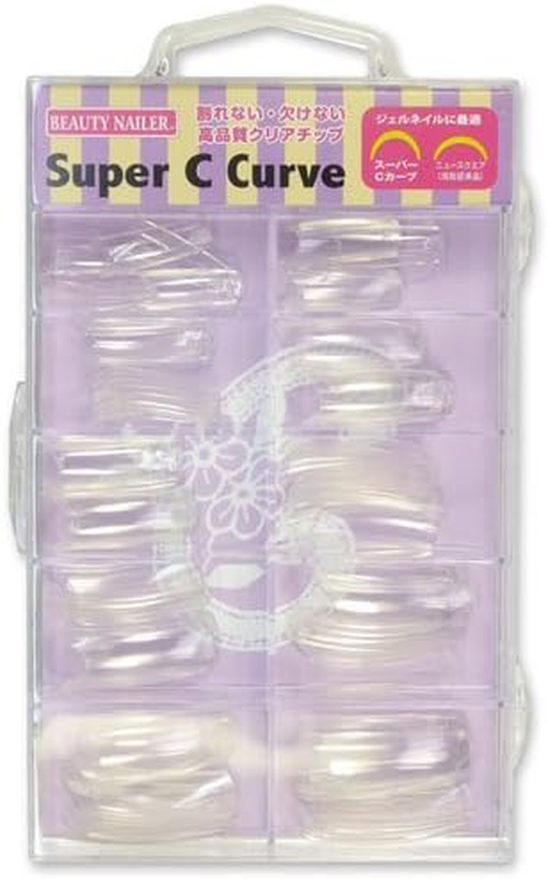 Beauty Nailer Super C Curve Assortment PT-12N 100P