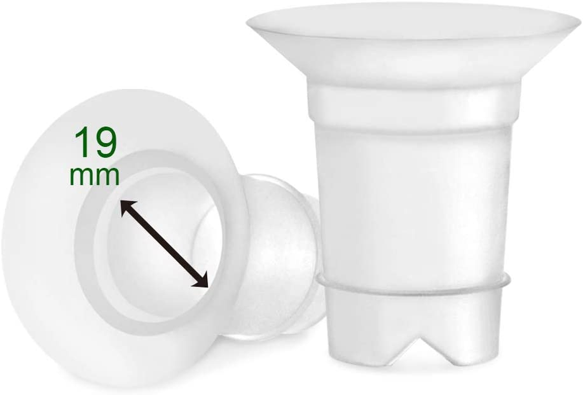 Maymom Flange Inserts 19 Mm for Freemie 25 Mm Collection Cup. 2Pc/Each image number 4