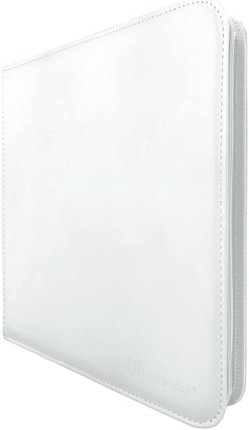 Ultra Pro Vivid 12-Pocket Zippered Pro-Binder, White image number 2