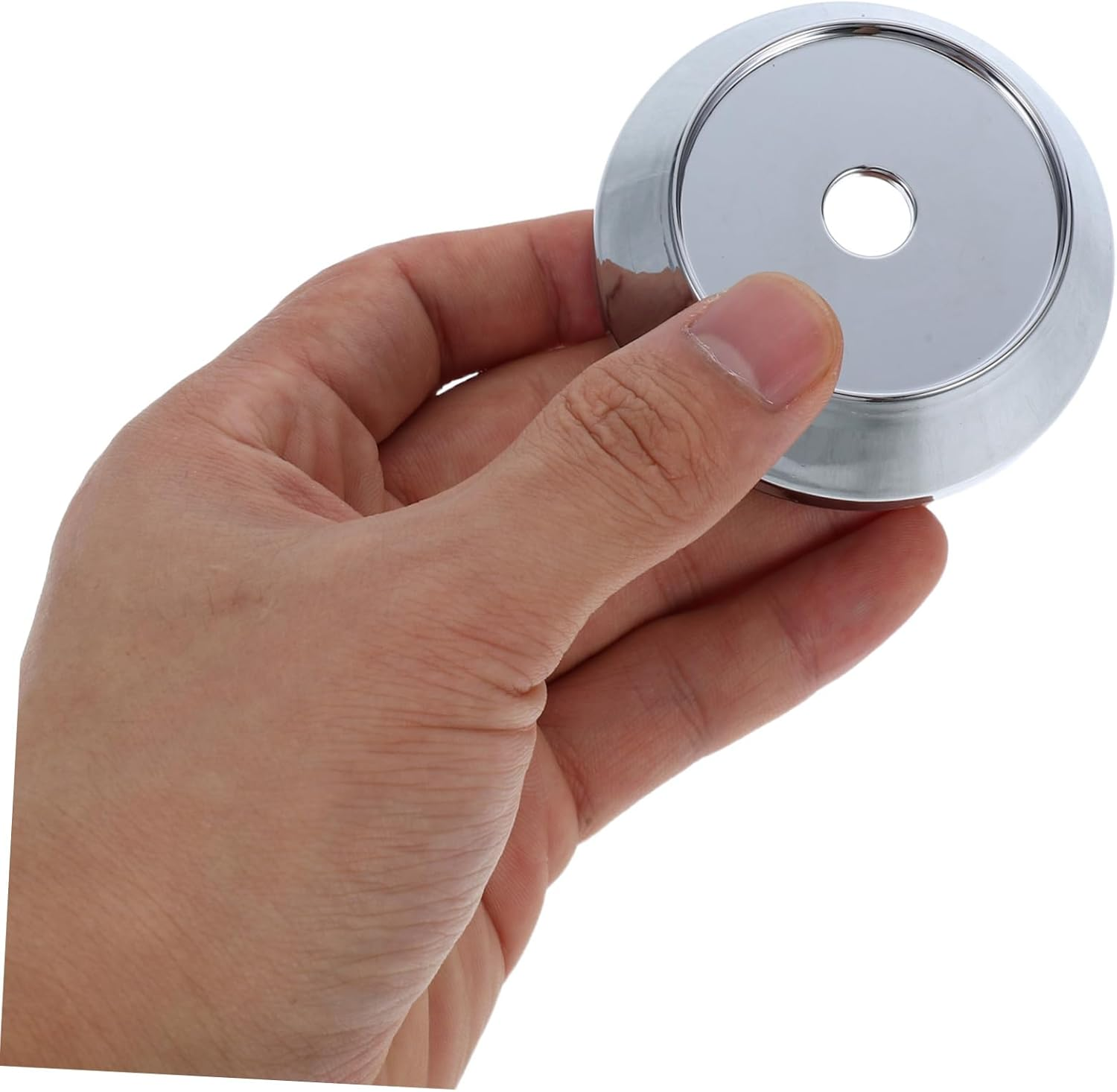 JUMPLAWN 4Pcs Car Wheel Center Hub Cover Automotive Rim Protector Elegant Design Material for Optimal Wheel Condition image number 3