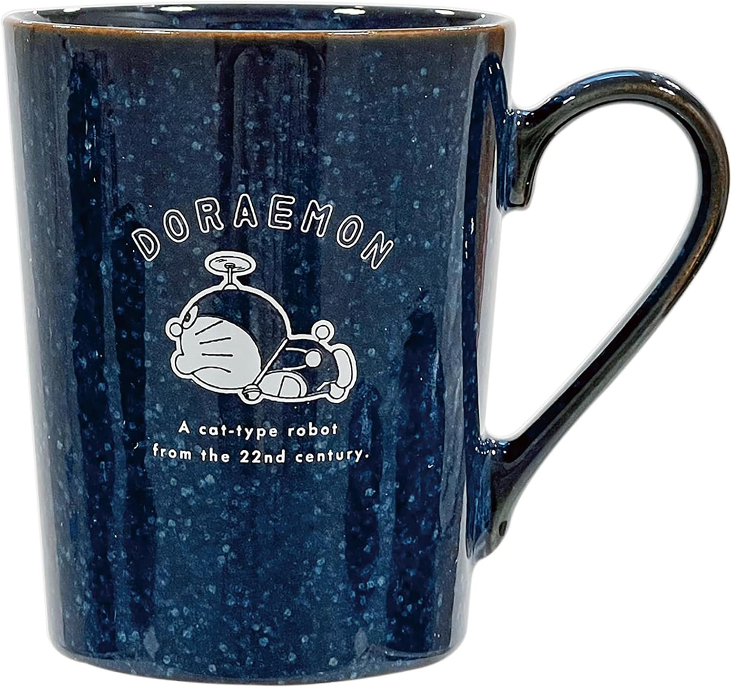 Doraemon 011140 Rice Bowl, Rice Bowl, Diameter 4.7 Inches (12 Cm), Height 2.4 Inches (6 Cm), Microwave Safe, Dishwasher Safe, Indigo, Made in Japan