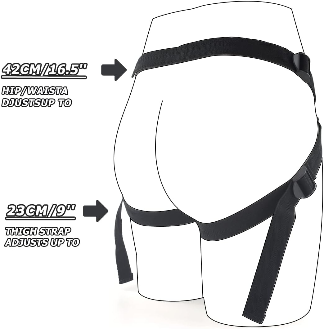 FAAK Volador Realistic Curved Dildo with Basic Strap-On Harness,G Spot Orgasm Dildo Kit,Prostate Stimulation Anal Sex Toy Set,7'' Insertable Dildo for Couples Game and Solo image number 5