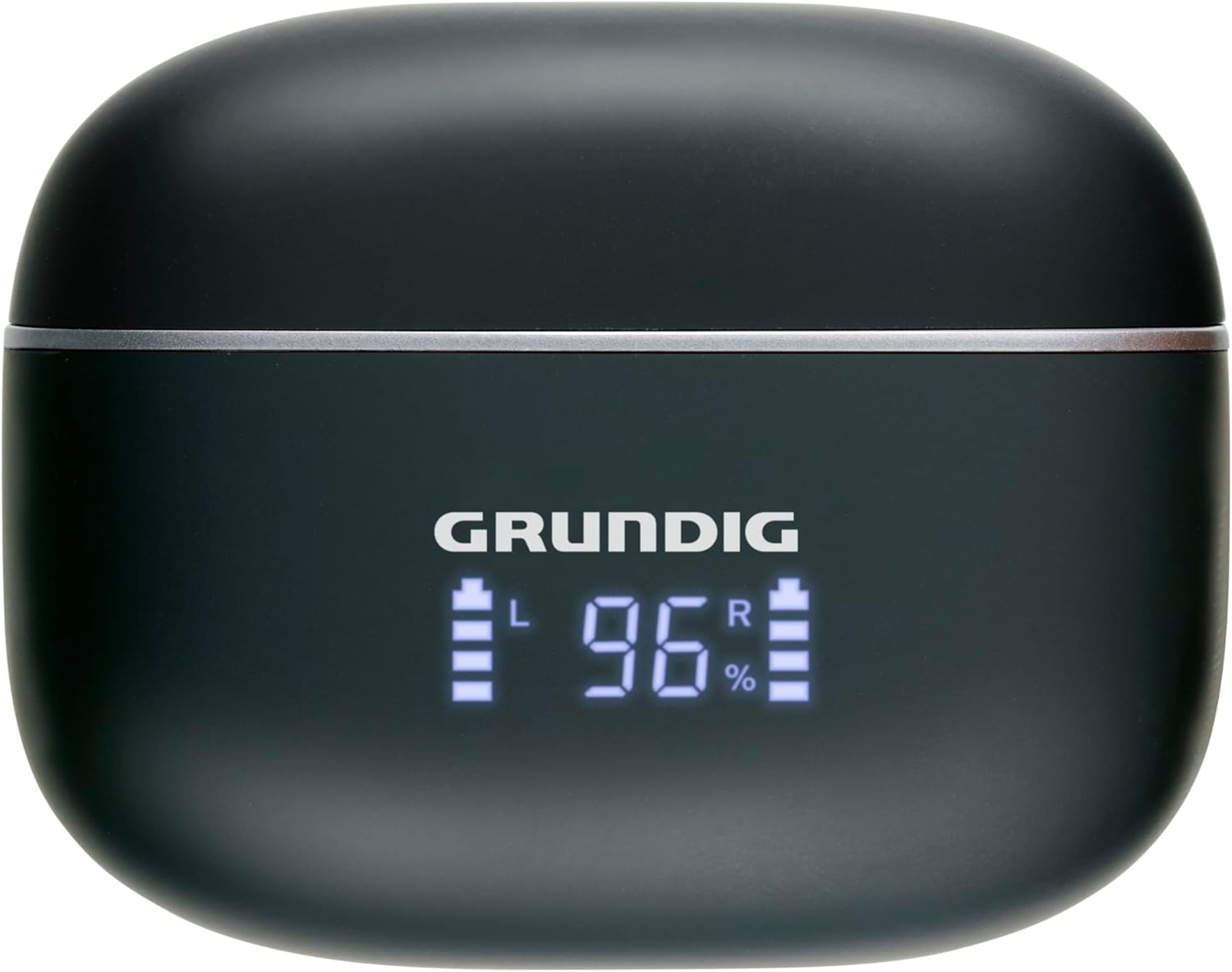 Grundig Wireless Bluetooth Headphones - In-Ear Earbuds 300 Mah - Earphones with LED Display and 6.5 Hours Playback Time - Includes Charging Case and USB-C Charging Cable image number 3