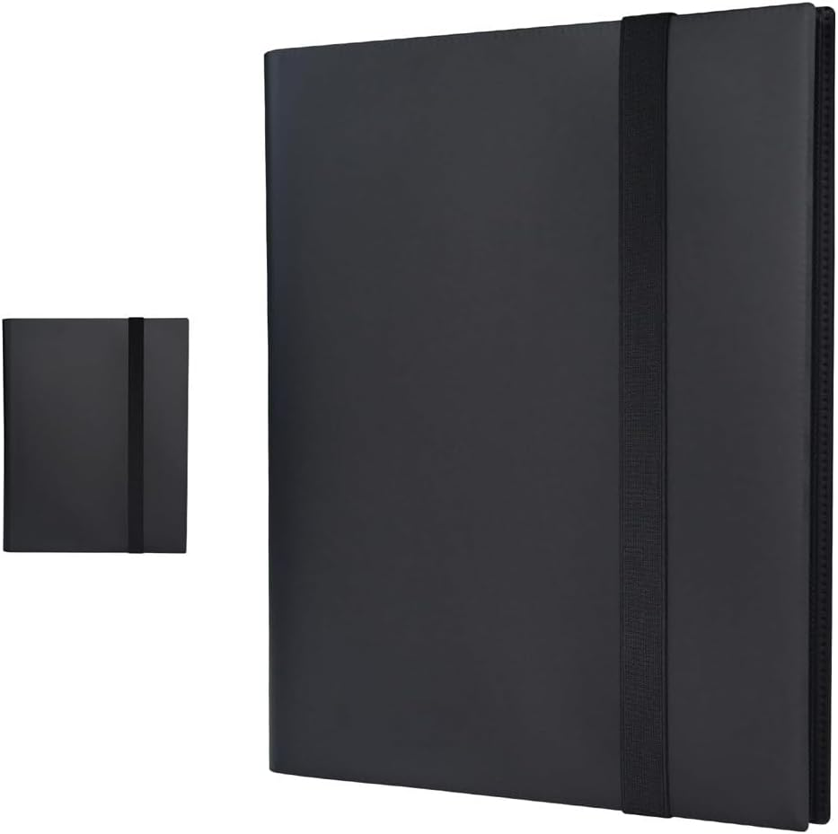 Vivva 9 Pocket Card Binder, Premium Trading Card Binder, 360/540 Double Sided Pocket PU Collection, Collector Album, Card Folder for MTG, TCG, Sports Cards image number 3