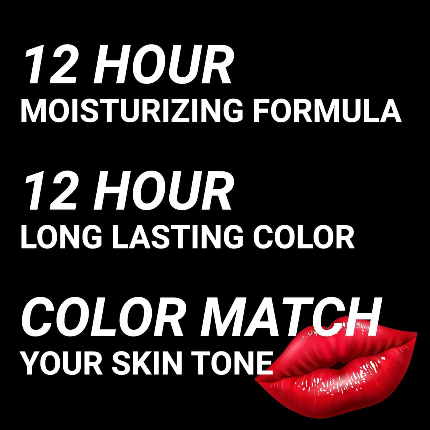 Moodmatcher Original Color Changing Lipstick &ndash; 12 Hours Long-Lasting, Moisturizing, Smudge-Proof, Glamorous Personalized Color, Premium Quality &ndash; Made in USA (Green) image number 1