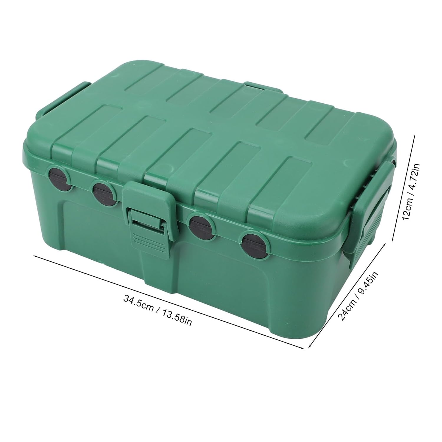 Jiawu Large Outdoor Electrical Box, Weatherproof Connection Box with 6 Cable Entry, IP54 Waterproof Extension Cord Cover Protect Power Strip, Plug, Holiday Lights 13.5 X 9.4 X 4.7In image number 5