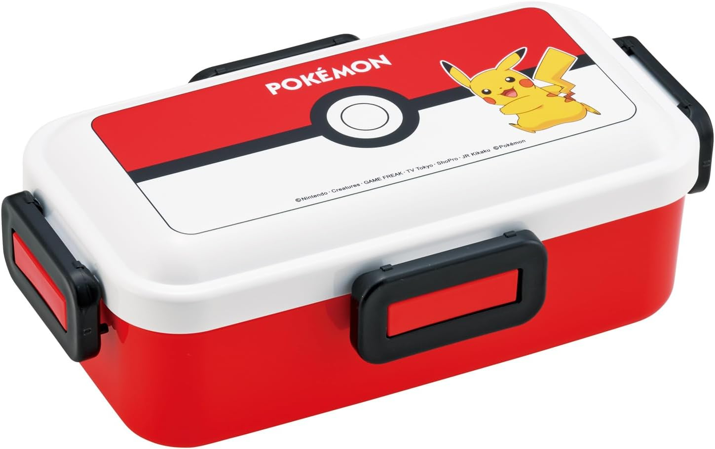 Skater PFLB6-A Bento Box, Fluffy Serving Lunchbox, 18.9 Fl Oz (530 Ml), Pokemon, Pokeball 25 Made in Japan image number 5