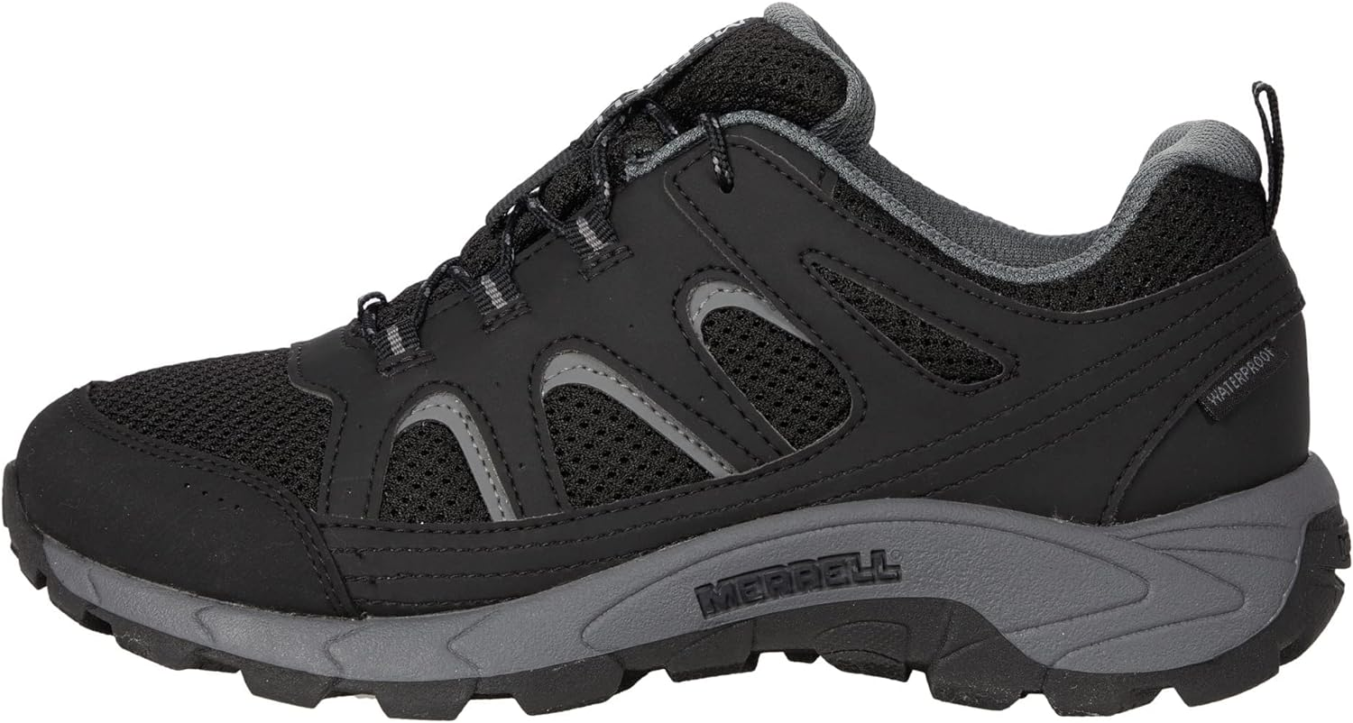 Merrell Kids' Oakcreek Low Lace Waterproof Hiking Sneaker