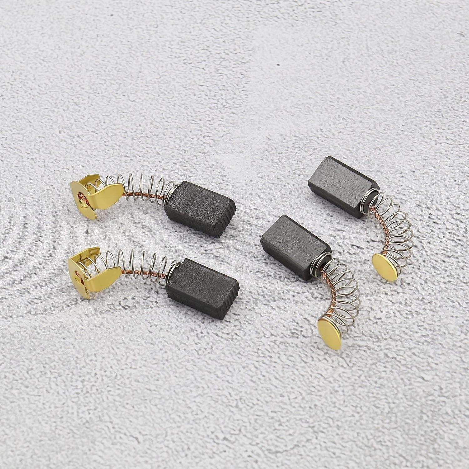 VGOL 20Pcs Motor Carbon Brushes Replacement Universal Carbon Brush Accessories for Electric Tools Electric Circular Saws Weeders 5X8X12.5Mm image number 2