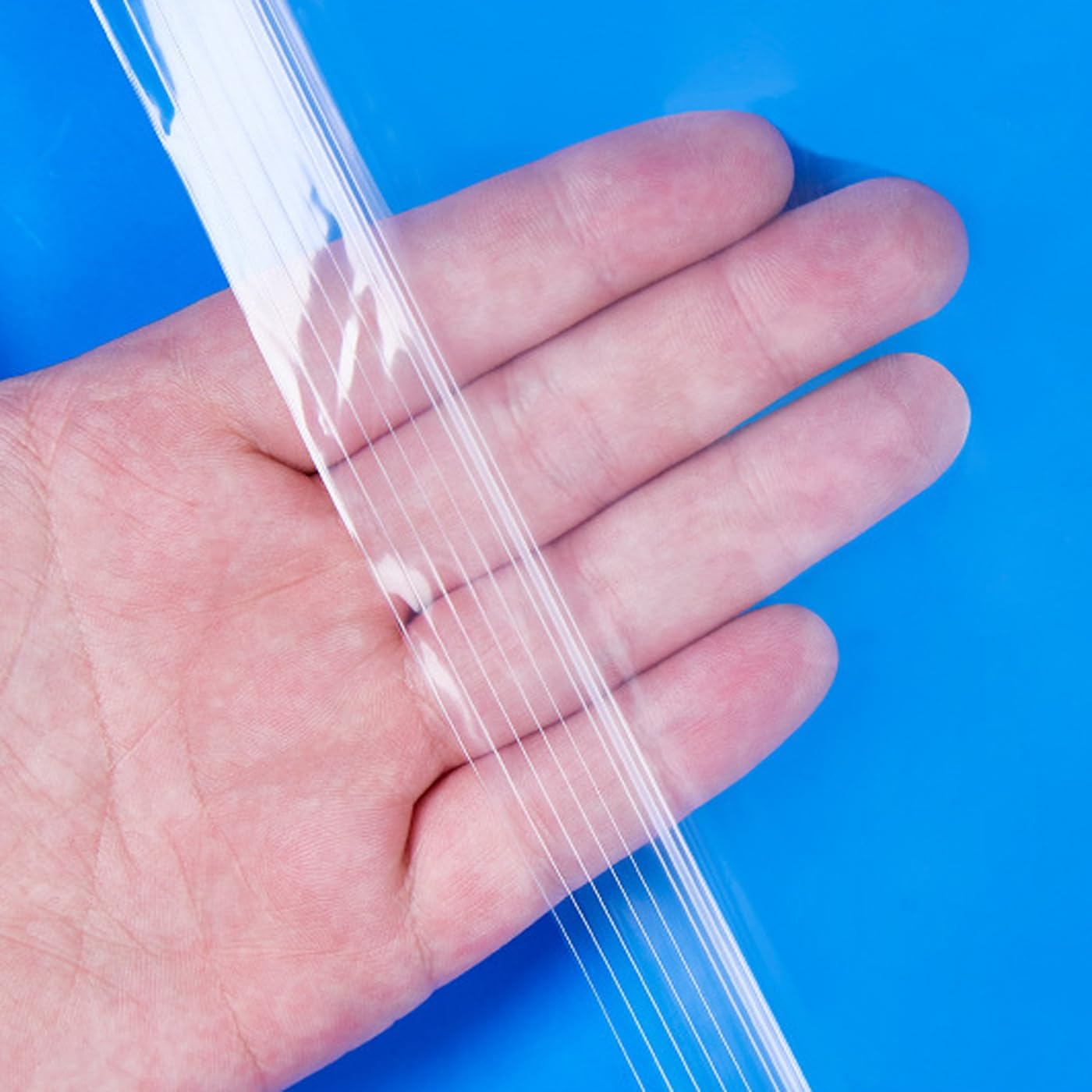 Resealable Storage Bags with Zipper Lock, 100 Pack, Clear, Multiple Sizes (5X7Cm) image number 4