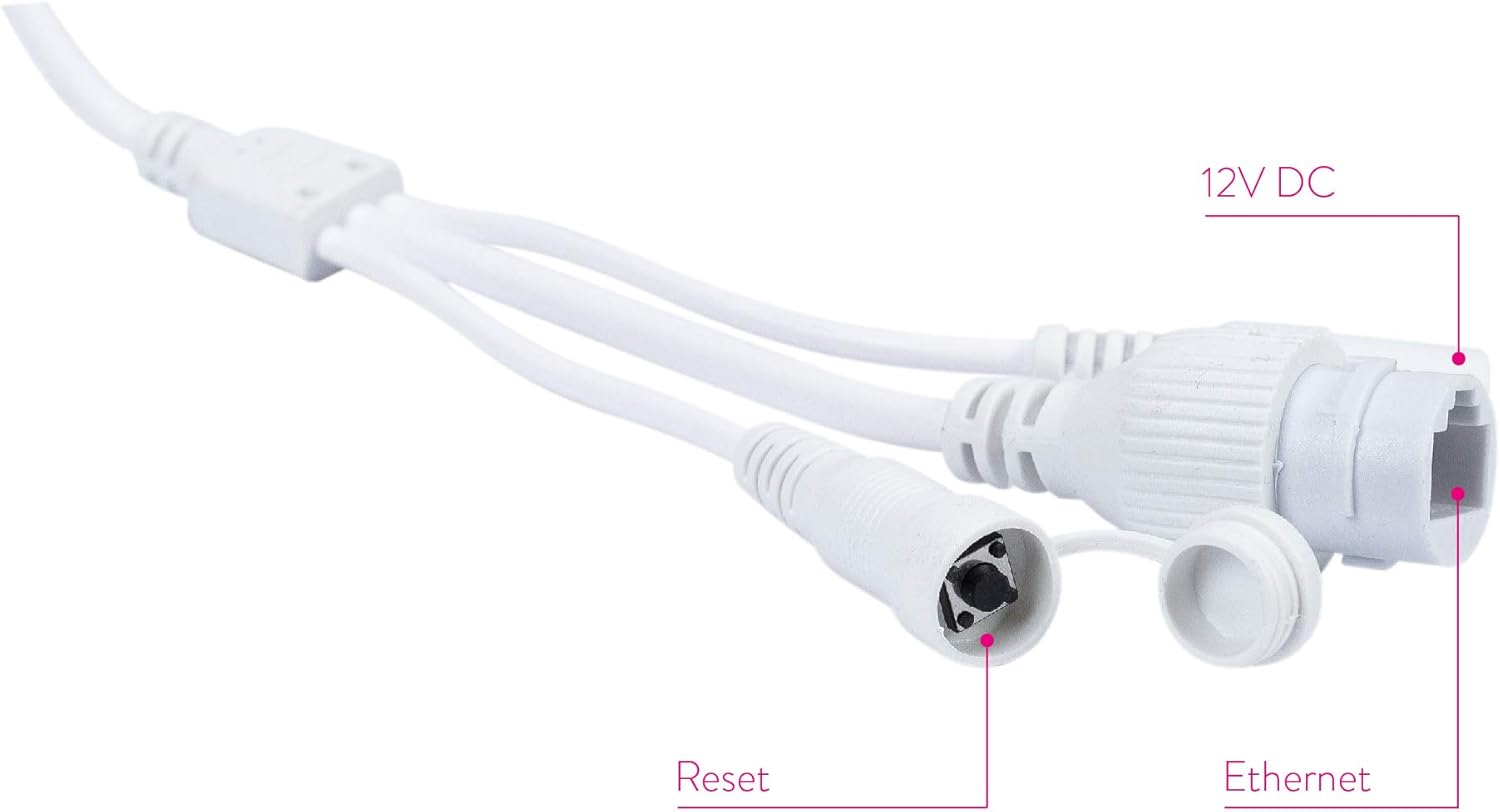 PNI House IP52 2MP 1080P Wireless Video Surveillance Camera Package with IP 128GB Microsd Memory Card with SD Adapter image number 5