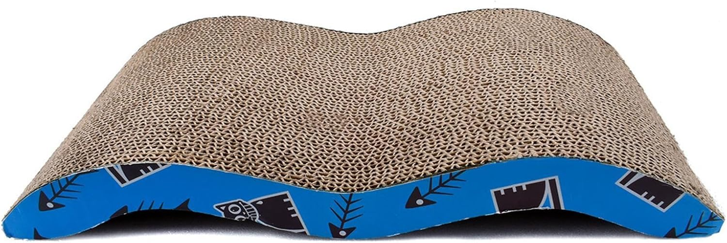 Cat Scratch Pad, Cat Scratcher Lounge Bed, Cat Scratching Board, round Cat Scratching Board, Cat Scratching Cardboard, Durable Cat Toy Ball Track for Furniture Protection, Supports Pet Behaviors image number 5