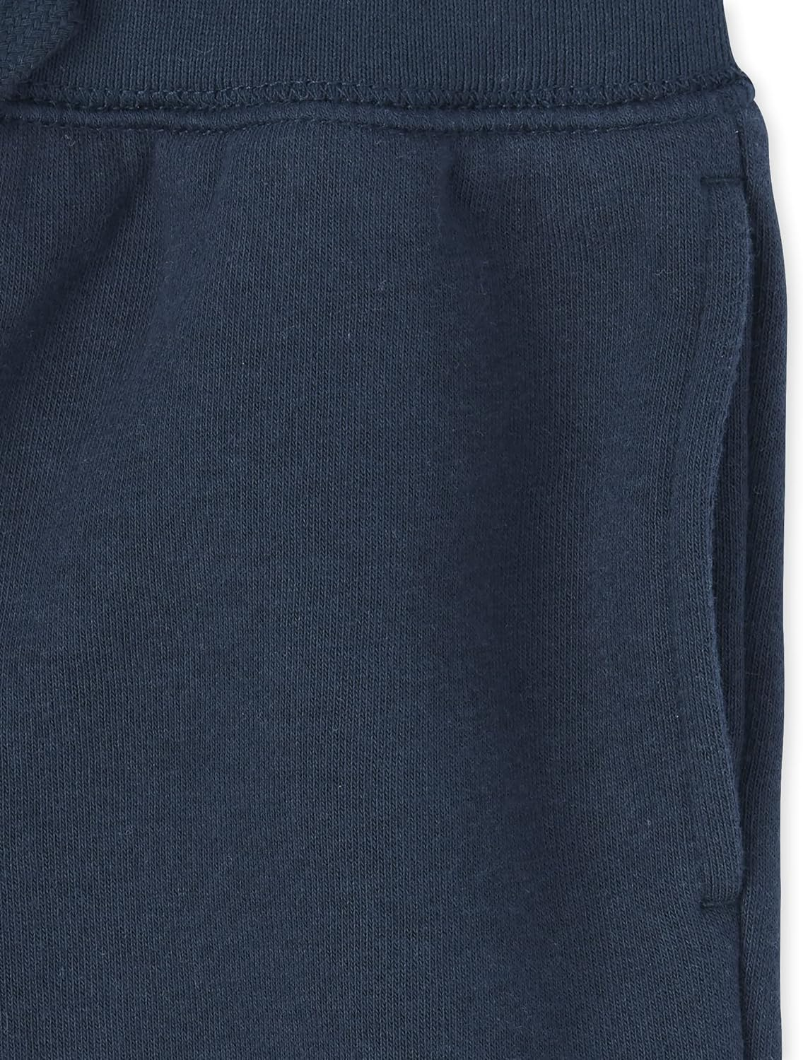 The Children'S Place Baby Boys Active Fleece Jogger Sweatpants, Black/Smoke Gray/New Navy 3-Pack image number 2
