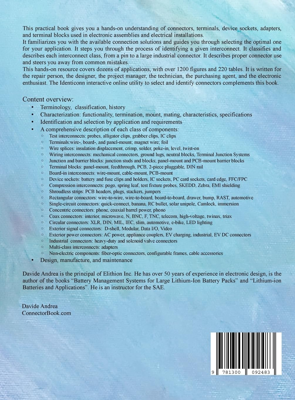 The Electronic Connector Book: a Practical Handbook and Field Guide for the Interconnects Used in the Electronics Industry