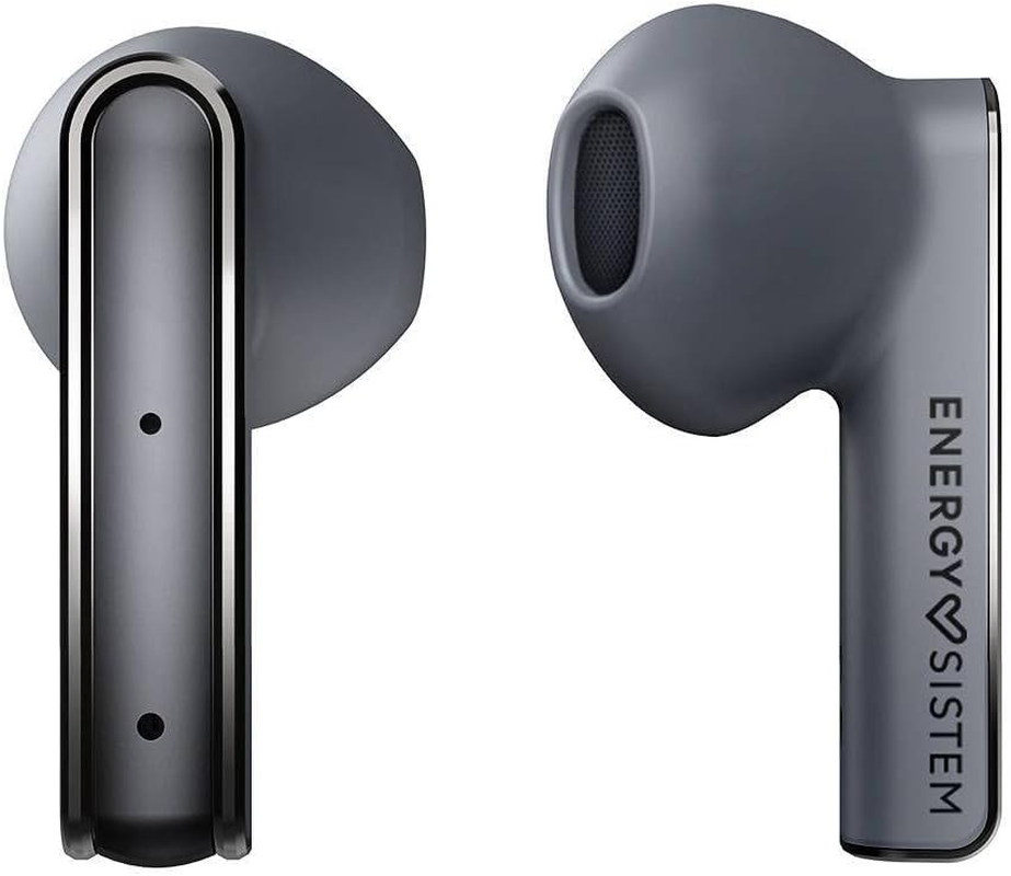 Energy Sistem Earphones True Wireless Style 4 Stone (True Wireless Stereo, Compact Design, Long Battery Life, App Tuya) - Grey - Gray image number 4
