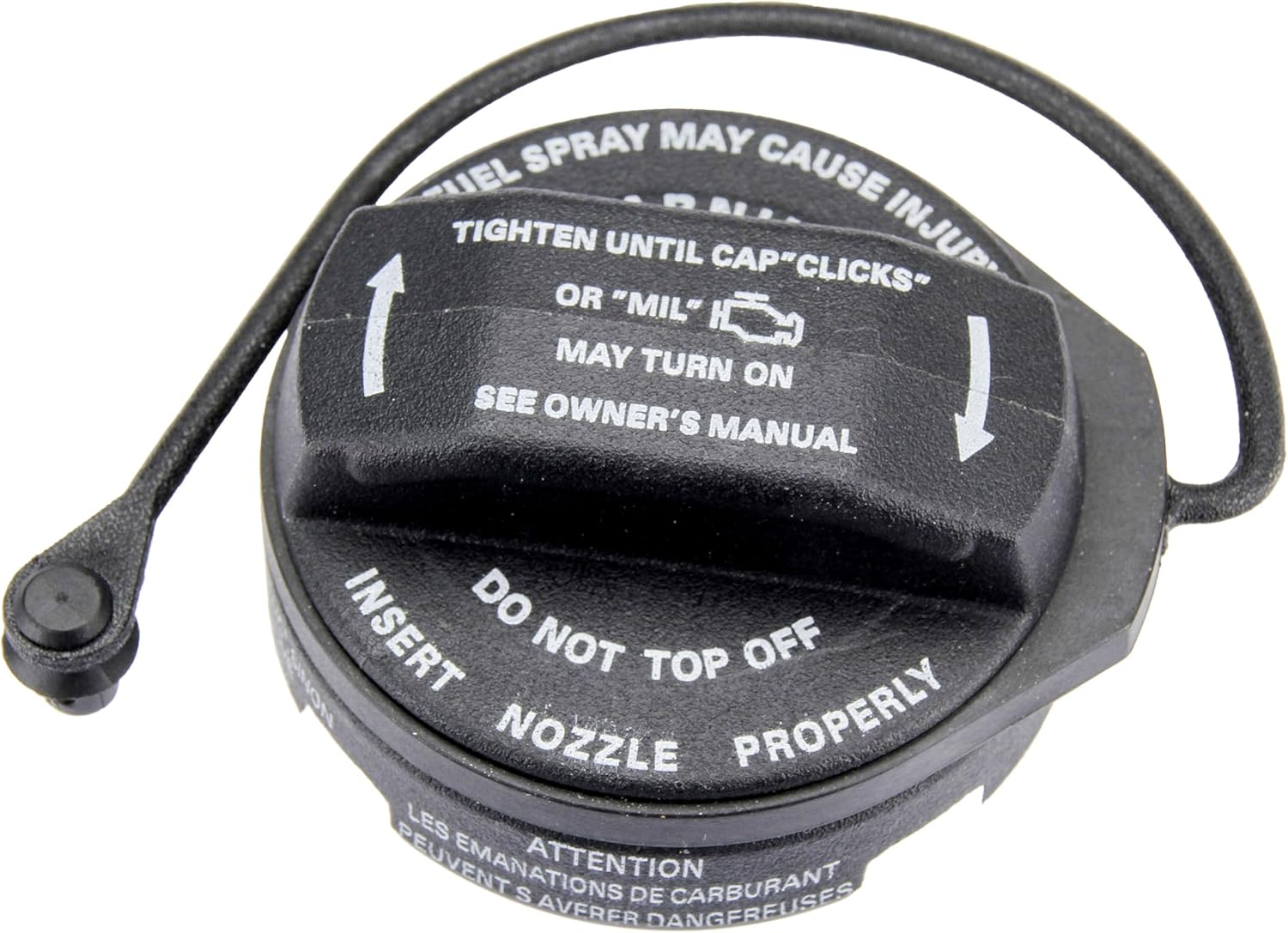 URO Parts 95520124121 Fuel Tank Cap; W/Teather - Natural image number 2