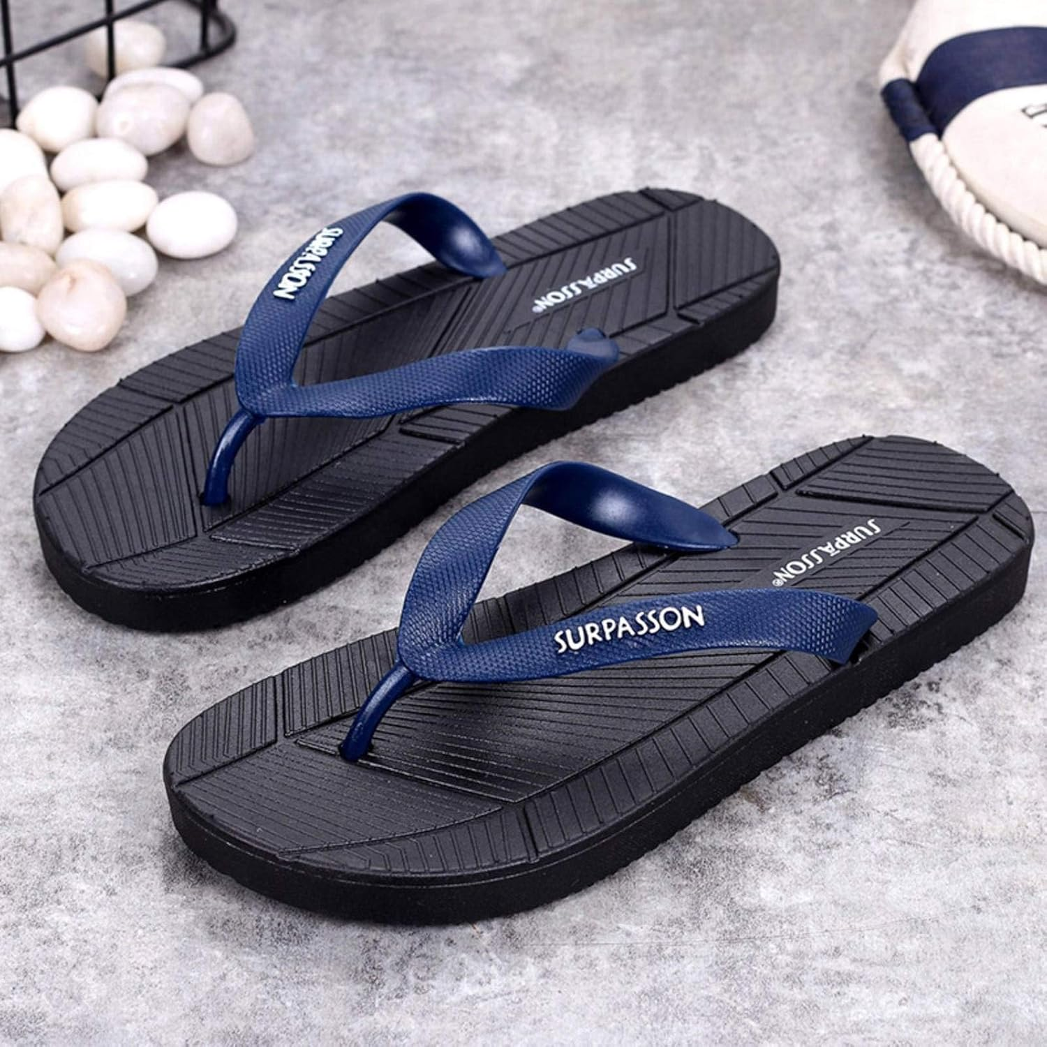 Flip-Flops Students Summer Fashion Non-Slip Korean Style Beach Shoes Lovers Flat Harajuku Style Flip Flops Men