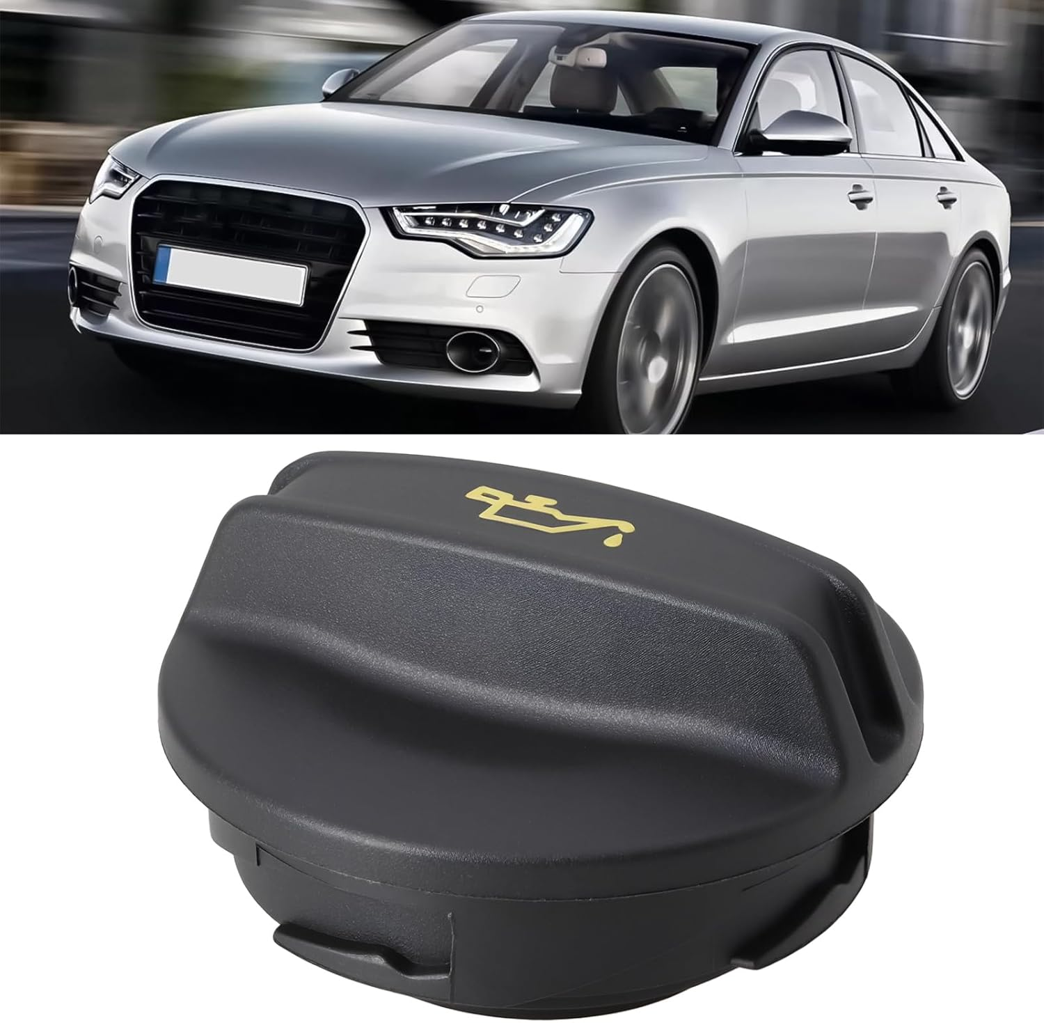 2Pcs Automotive Oil Cap 06K103485A Compatible with Volkswagen Compatible with Audi image number 6