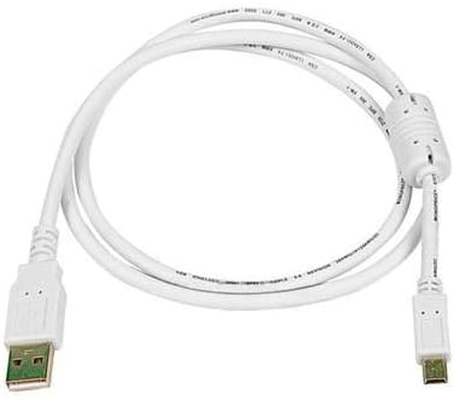 Monoprice 10-Feet USB 2.0 a Male to Mini-B 5Pin Male 28/24AWG Cable with Ferrite Core (Gold Plated) (105449) image number 3