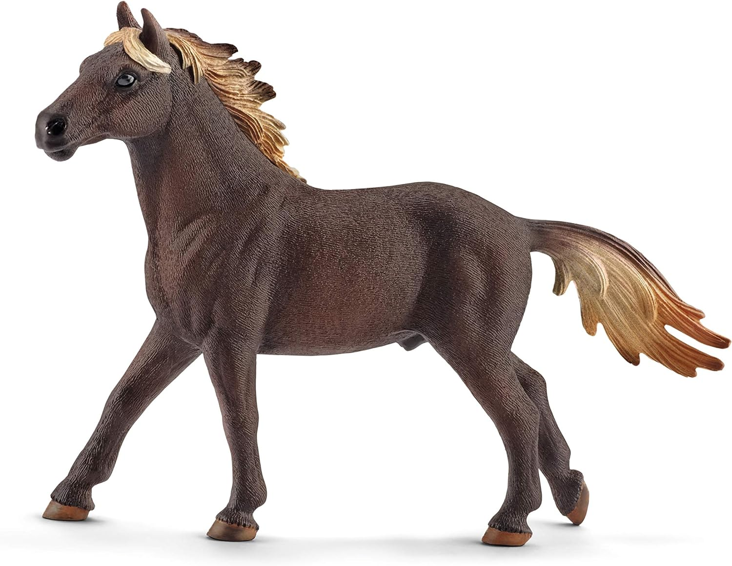Schleich Farm World, Farm Animal Horse Toys for Kids and Toddlers, Mustang Stallion Toy Figurine, Ages 3+ image number 1
