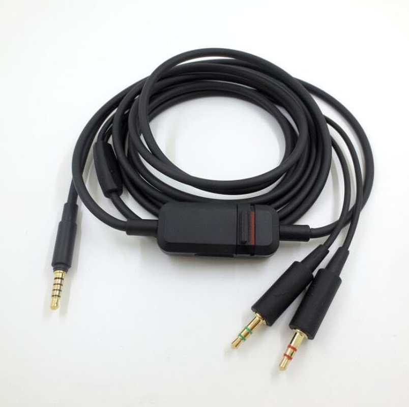 Coyktonty Replacement Headphone Cable Extension Cord Line for Beyerdynamic MMX300 II Cable Headphones,