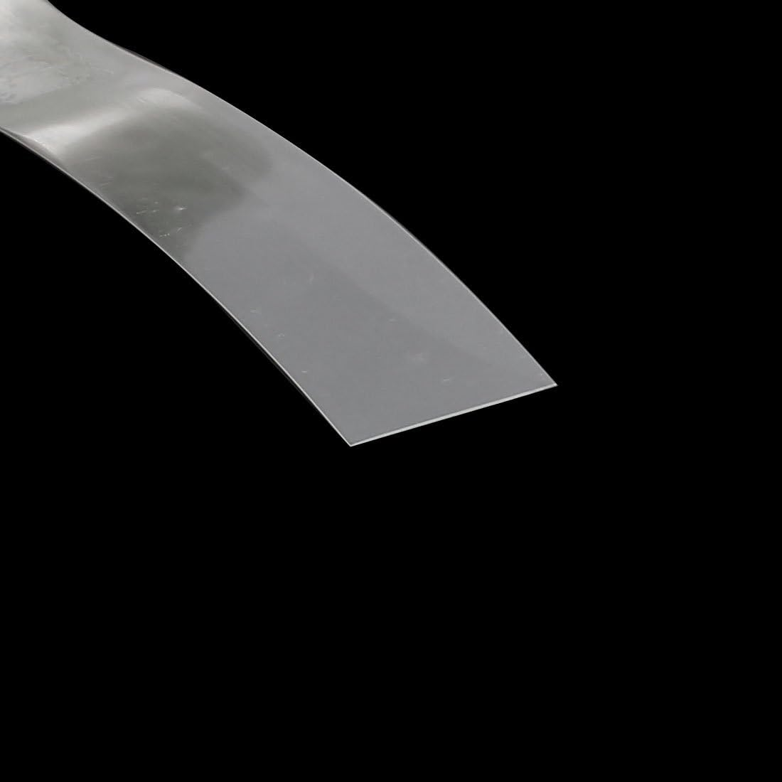 Aexit 16.4Ft (Electrical Equipment) 12Mm Flat 7Mm Dia PVC Heat Shrink Tubing Clear for (94Ry211Qf203) Battery Pack