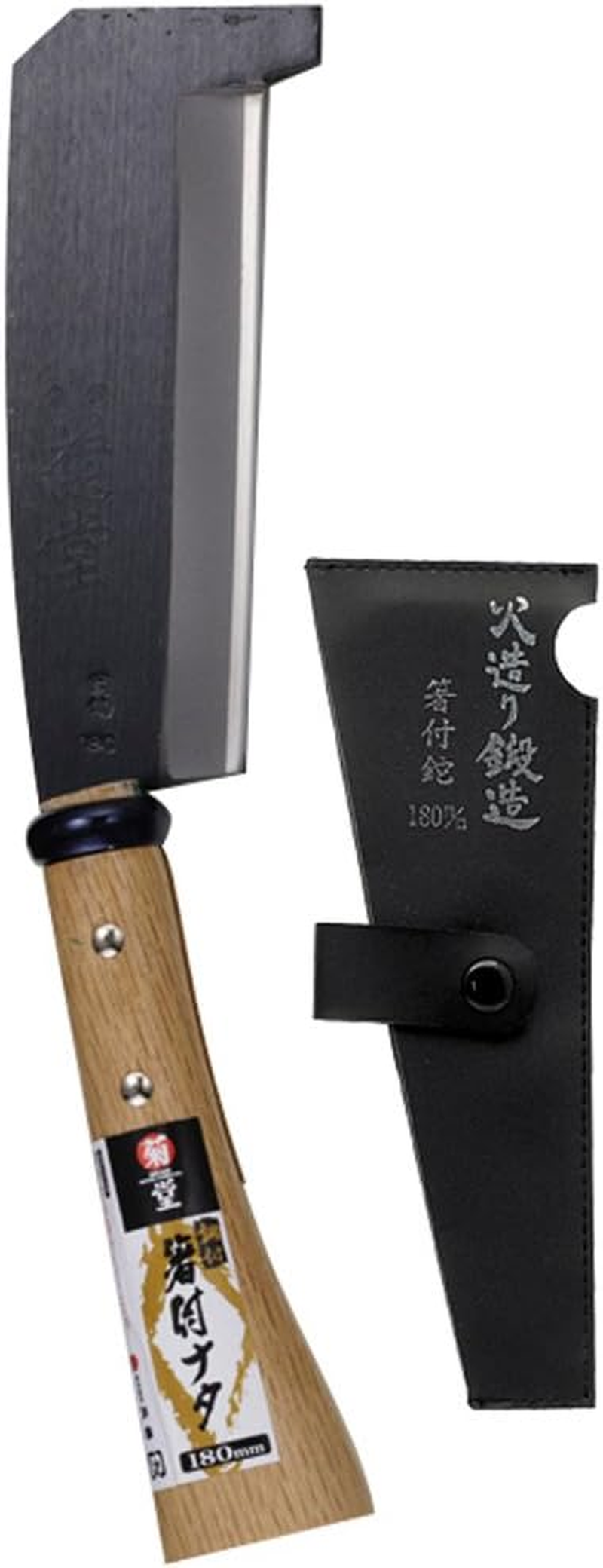 Takagi Kikudo Nata with Steel Chopsticks 7.1 Inches (180 Mm) image number 1