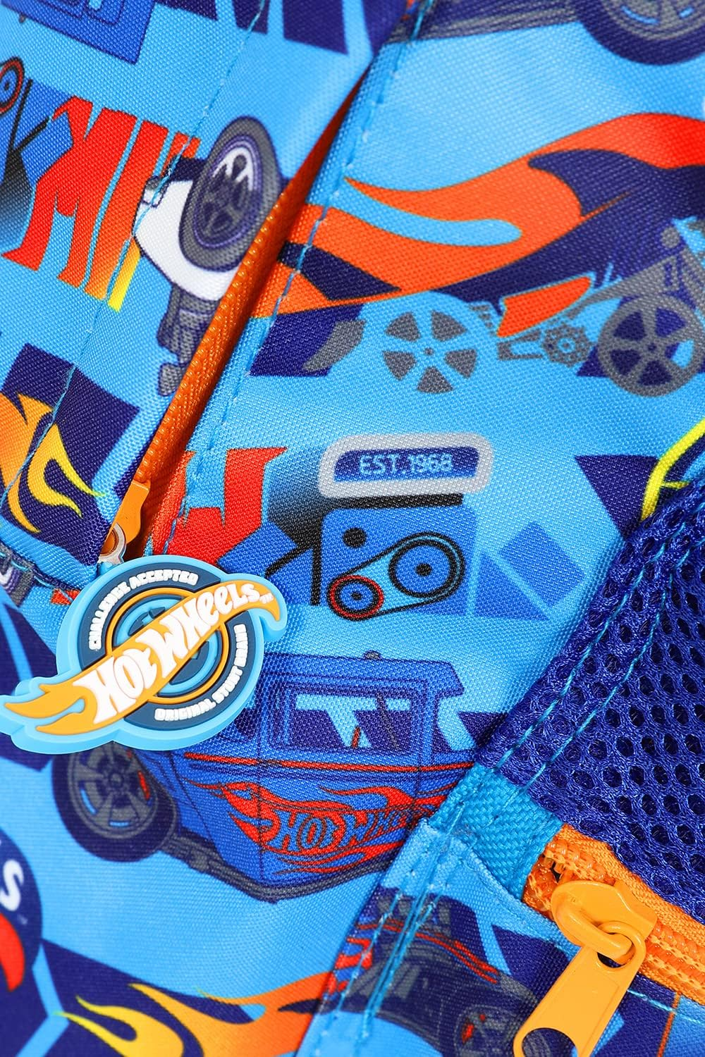 Hot Wheels Official Childrens Backpack, Kids Backpack, Schoolbag, Rucksack Blue, Blue