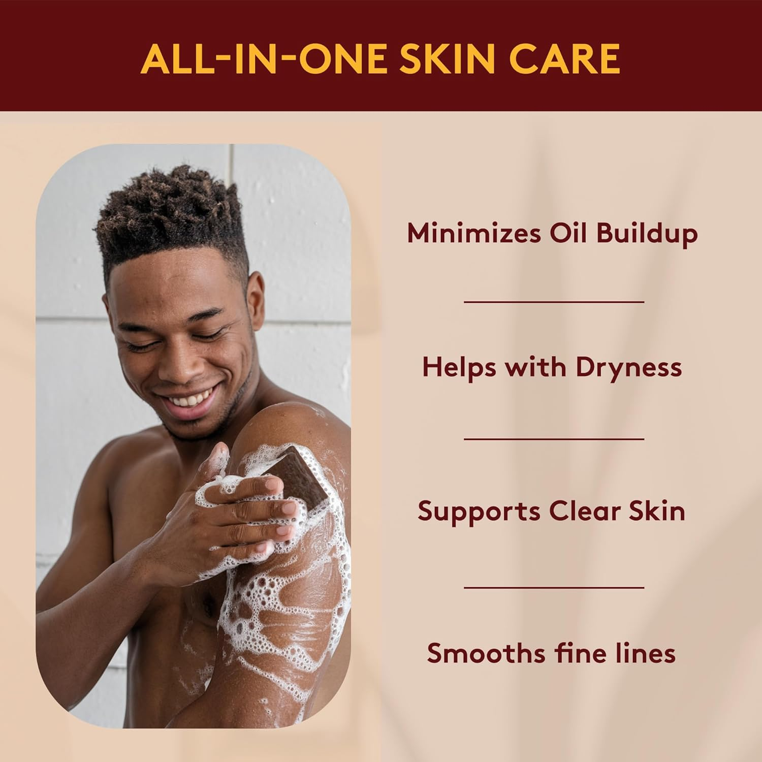 Okay African Soap, Black, 5.5 Ounce image number 1