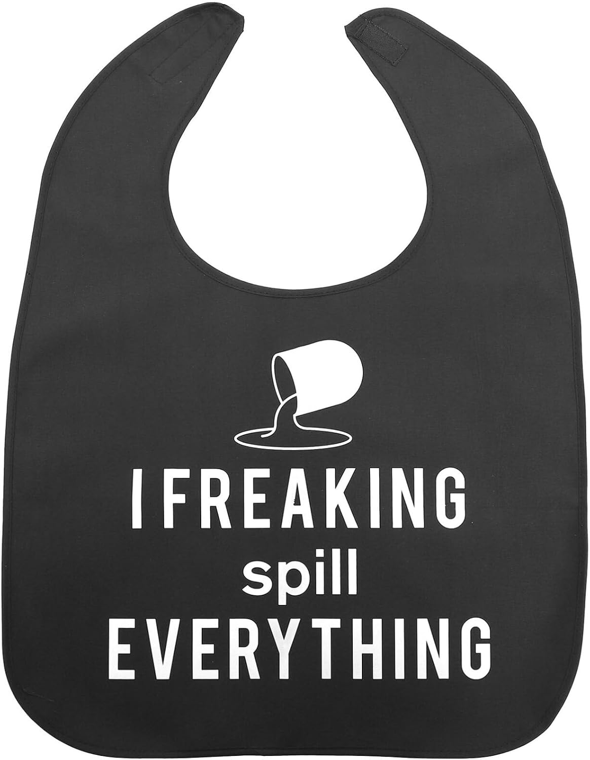 Iplusmile Adult Bibs - Waterproof and Reusable Clothing Protectors for Elderly, Seniors and Disabled image number 6