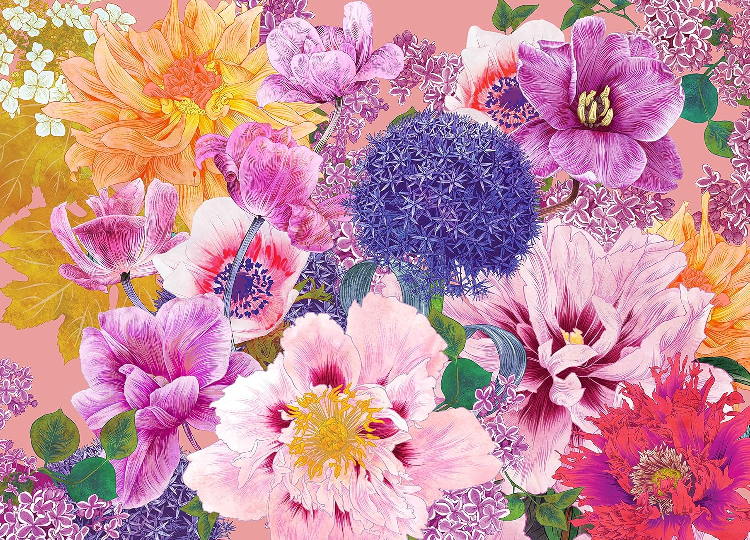 Petal: the World of Flowers through an Artist'S Eye - 1000-Piece Puzzle image number 3