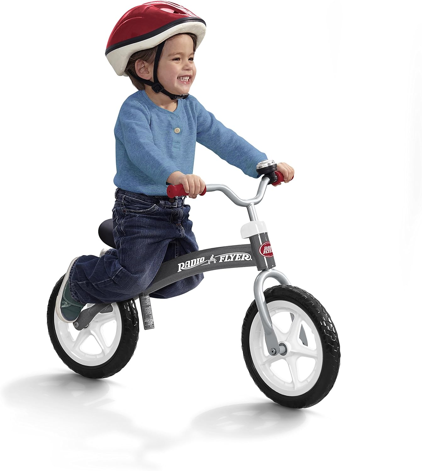 Radio Flyer Balance Bike Glide and Go, Gray image number 4