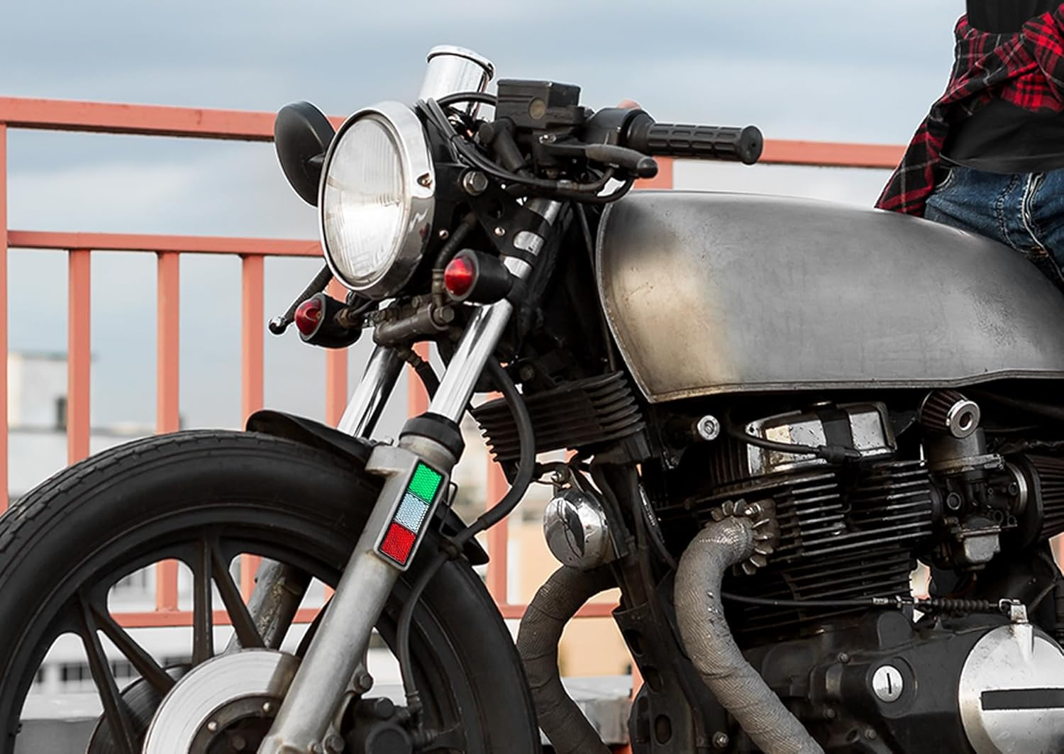 Italian Flag Reflector Decal Sticker &ndash; Italy Collection of Italia Pride Products at Psiloveitaly image number 6