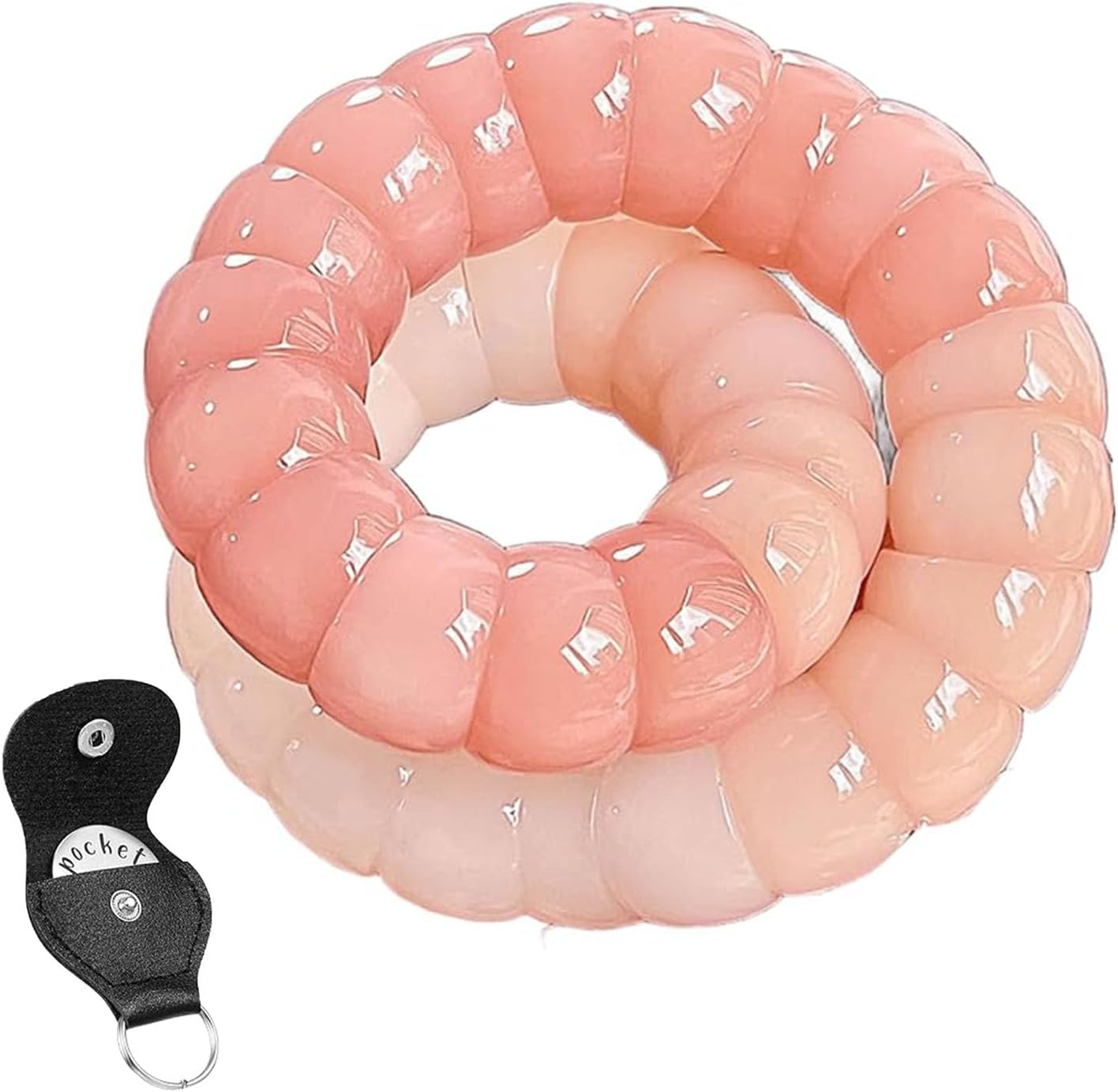 Natural Bodhi Beads Bracelet for Anxiety Relief, Bodhi Seeds Beaded Bracelets, Protection Healing Anti-Anxiety Stress Reduction Jewelry