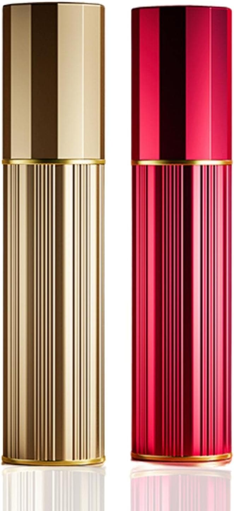 BRARIOS 10Ml Perfume Atomiser Refillable, Travel Size Portable Atomiser Spray,Mini Empty Perfume Bottle,Leak Proof Cologne Dispenser for Women and Men(Black/10Ml)