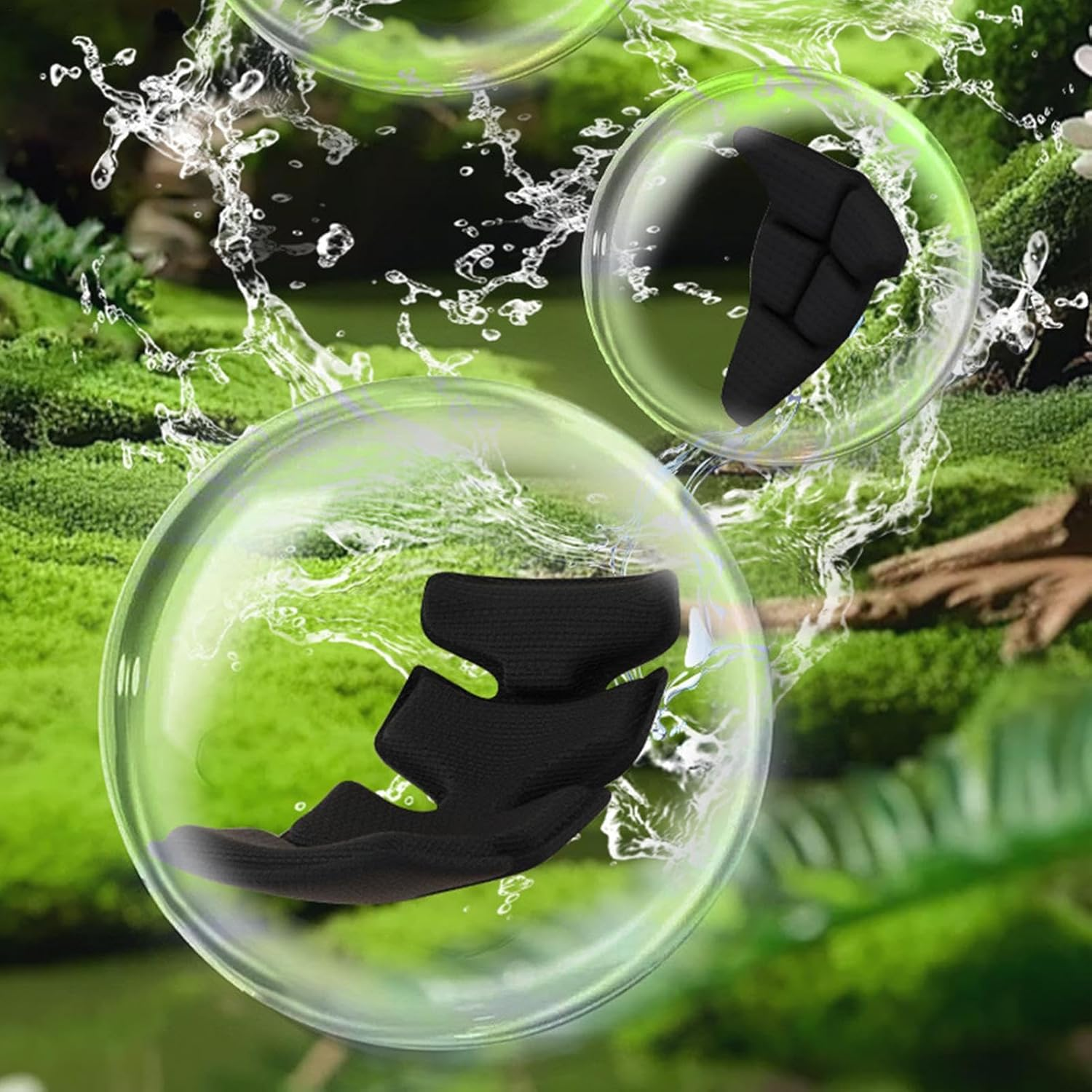 Helmet for Motorcycle - Double Visor Scooter Helmet for Adult - Adjustable Fit Riding Gear, UV Block Hard-Shell Hat for Wife Husband Son Family Men Friends - Black image number 5