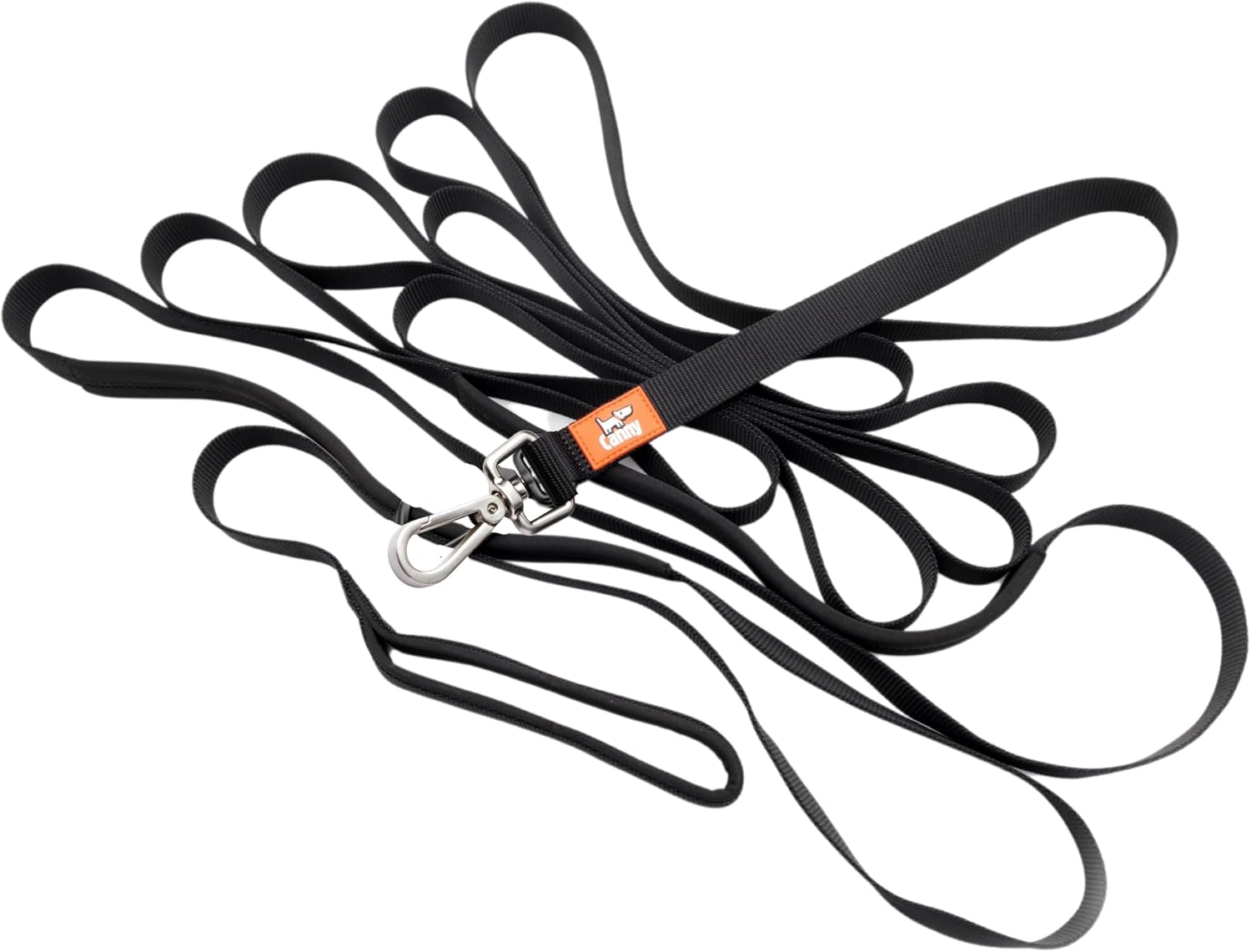 Canny Connect Dog Lead - Lead with Soft Padded Handles, Padded Grip and a Secure Clip. Secure Your Dog without Needing to Remove the Lead