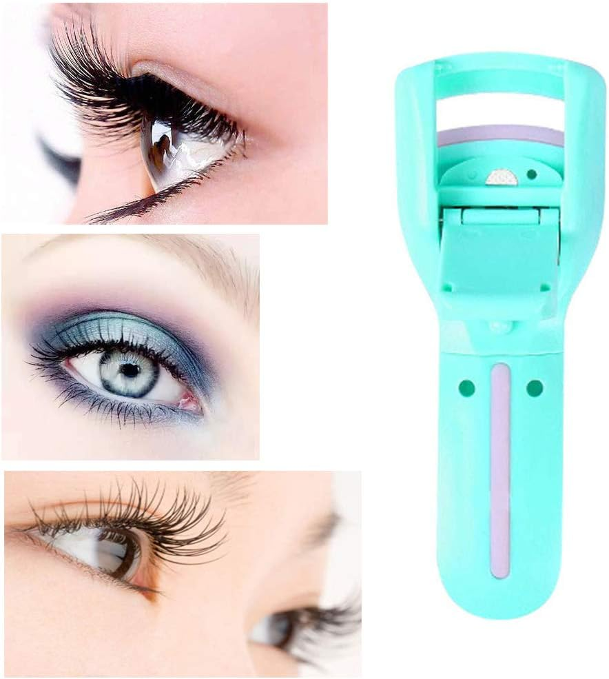 Eyelash Curlers, Eyelashes Curling for Makeup Cosmetic Beauty Tool (Blue) - Blue image number 2