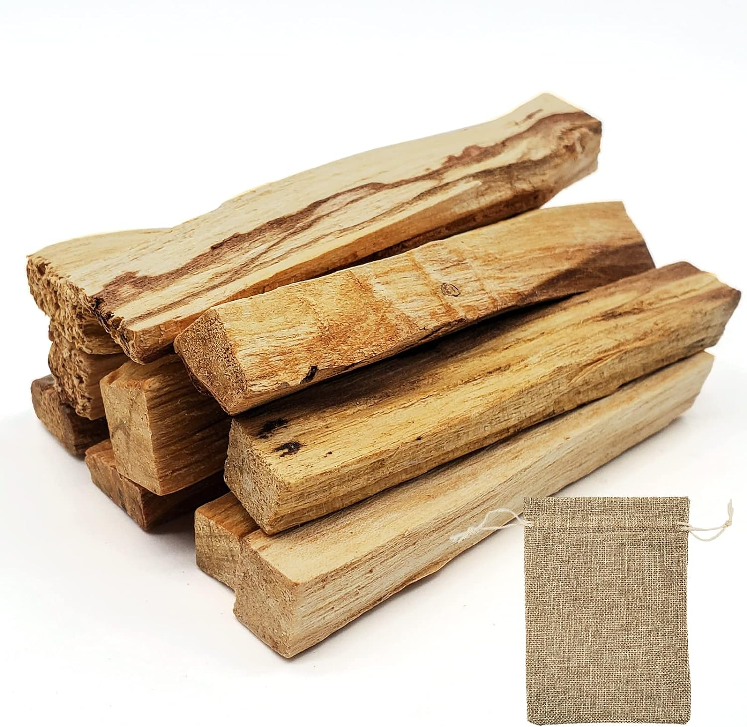 Palo Santo 15 Sticks for Home Relaxation and Cleansing High Resin Spiritual Cleansing Peruvian Palo Santo Wild Harvested Smudging Sticks image number 3