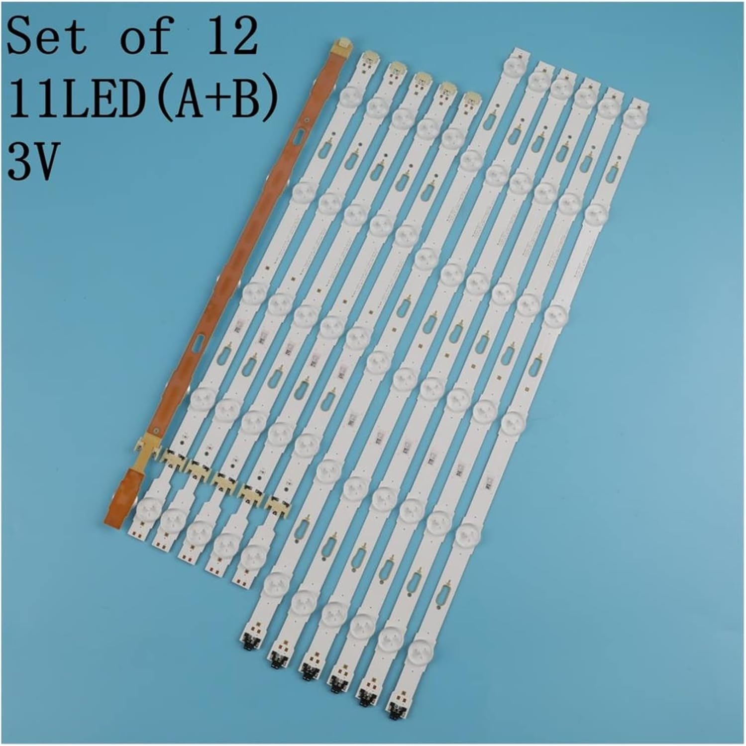 BHUTMPJK 12Pcs LED Backlight Strip Fit for Samsung UE48JU6000 BN96-34793A BN96-34794A S_5U75_48_FL_R6 S_5U75_48_FL_L5 LM41-00121G 00121H image number 1